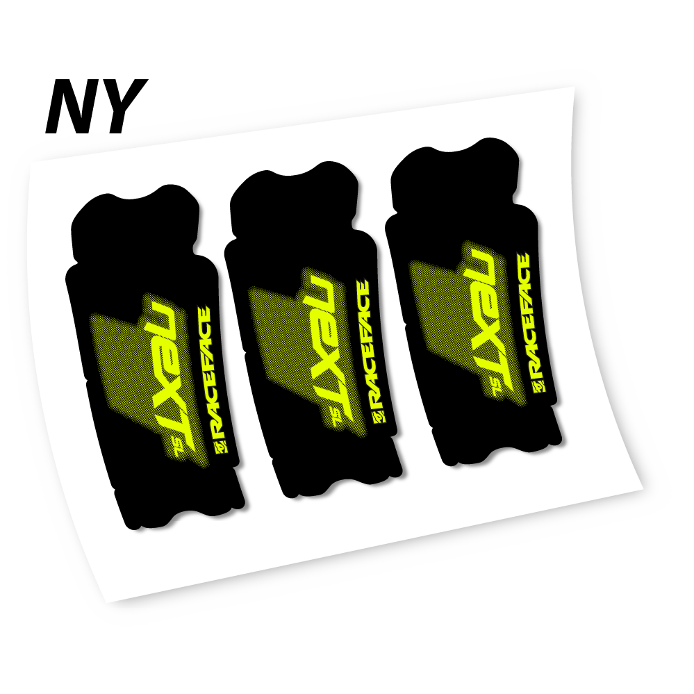 Stickers RaceFace Next SL G4 2017 compatibles Autocollants pédalier
