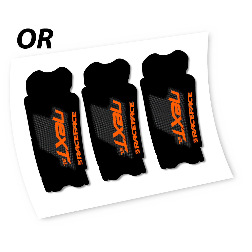 Stickers RaceFace Next SL G4 2017 compatibles Autocollants pédalier