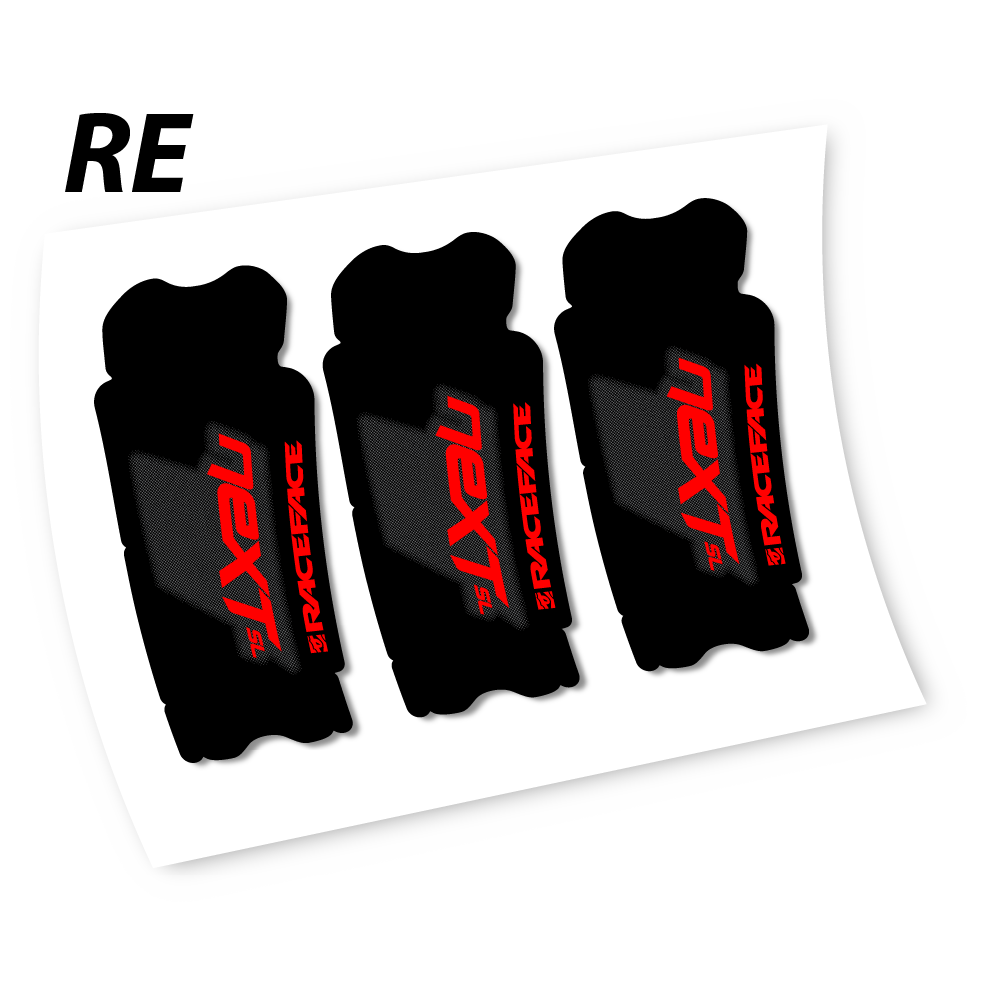 Stickers RaceFace Next SL G4 2017 compatibles Autocollants pédalier