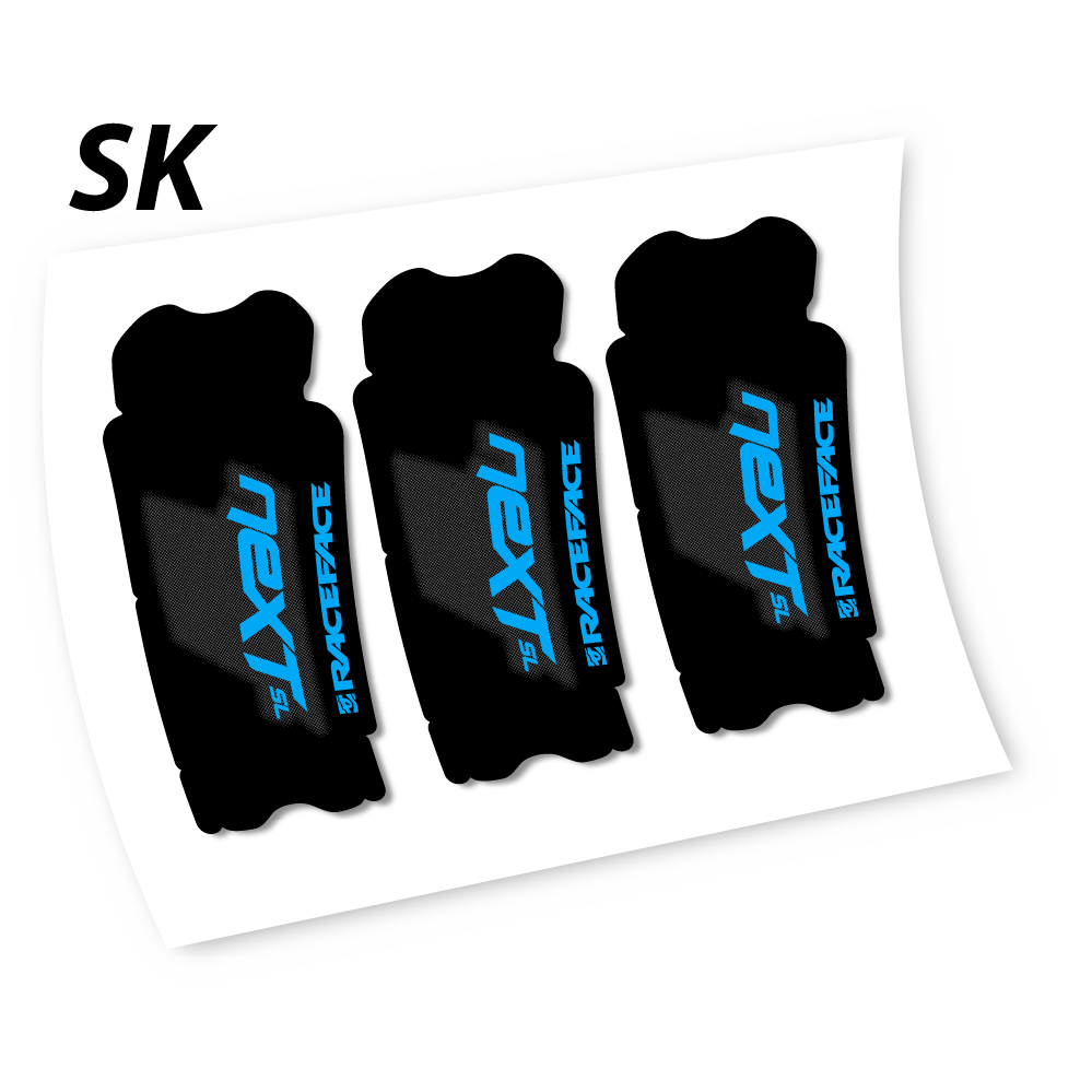 Stickers RaceFace Next SL G4 2017 compatibles Autocollants pédalier