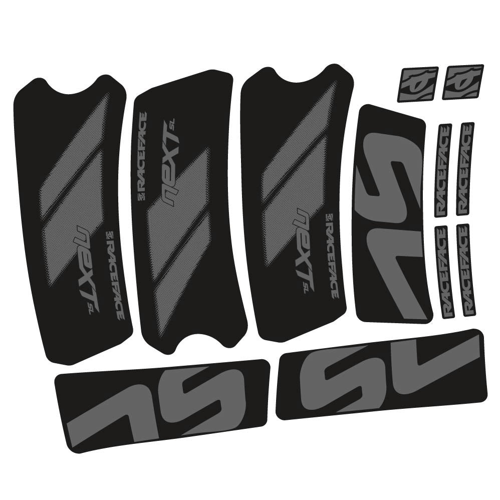Stickers RaceFace Next SL G5 2022 compatibles Autocollants pédalier