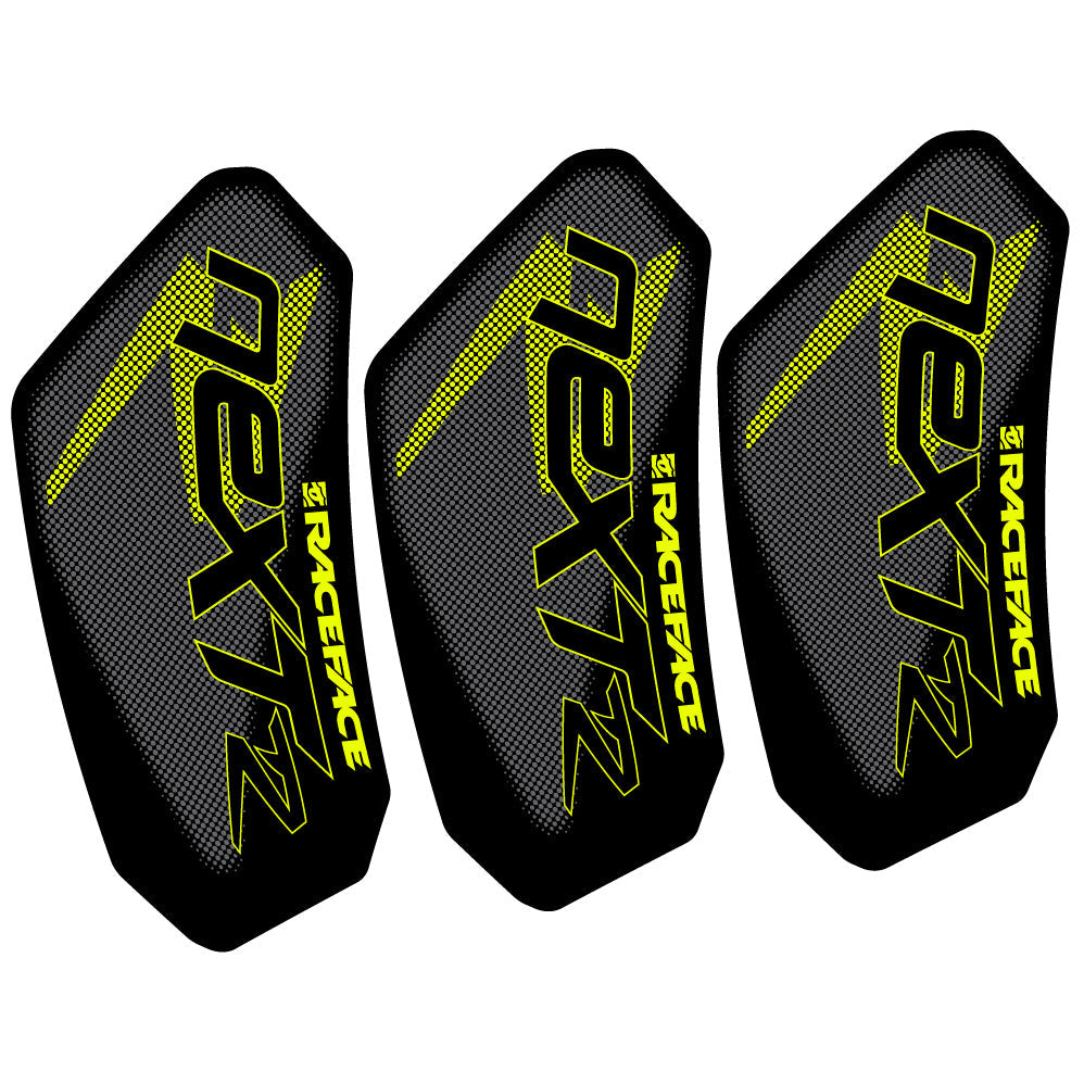 Stickers RaceFace Next R compatibles Autocollants pédalier