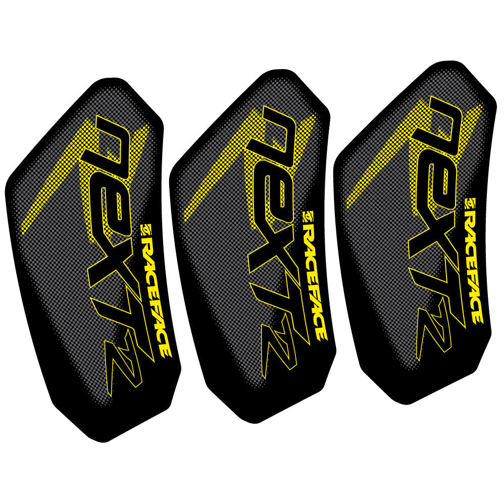 Stickers RaceFace Next R compatibles Autocollants pédalier
