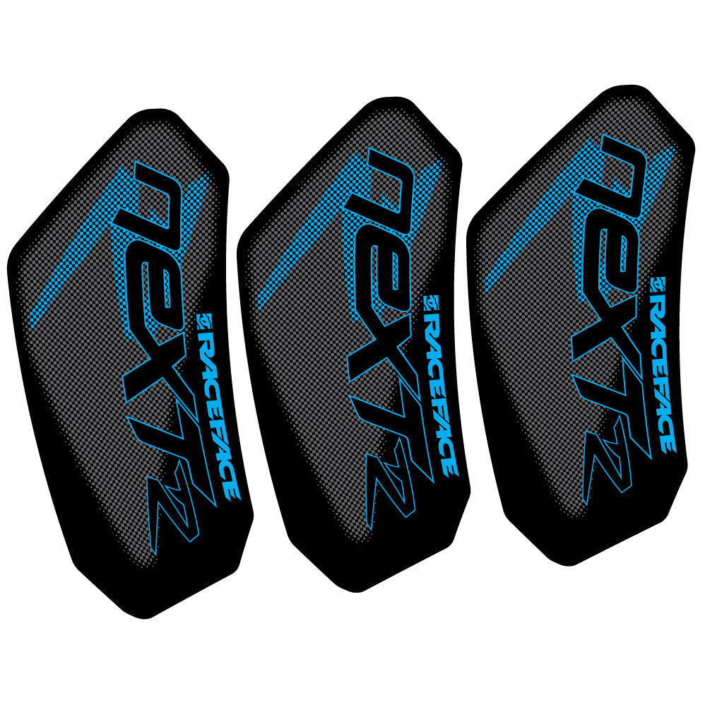 Stickers RaceFace Next R compatibles Autocollants pédalier