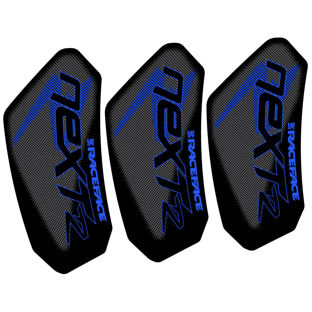 Stickers RaceFace Next R compatibles Autocollants pédalier