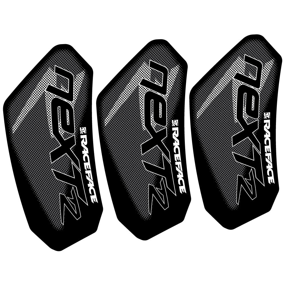 Stickers RaceFace Next R compatibles Autocollants pédalier