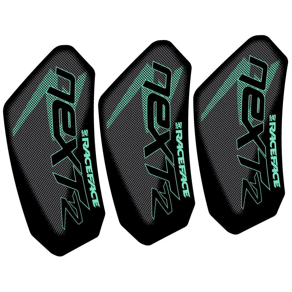 Stickers RaceFace Next R compatibles Autocollants pédalier