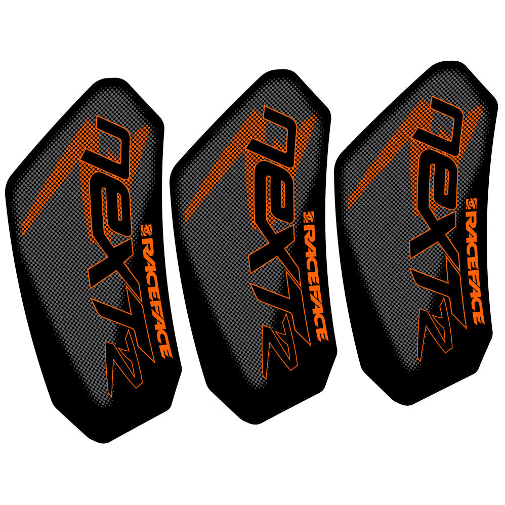 Stickers RaceFace Next R compatibles Autocollants pédalier