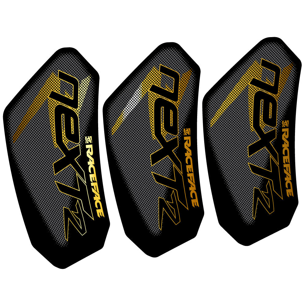 Stickers RaceFace Next R compatibles Autocollants pédalier