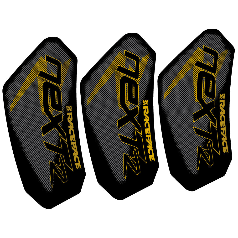 Stickers RaceFace Next R compatibles Autocollants pédalier