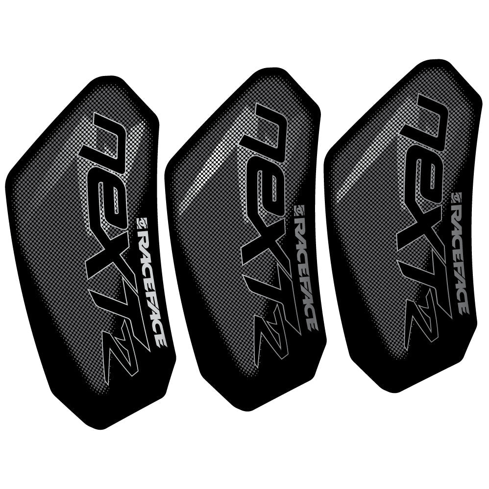 Stickers RaceFace Next R compatibles Autocollants pédalier