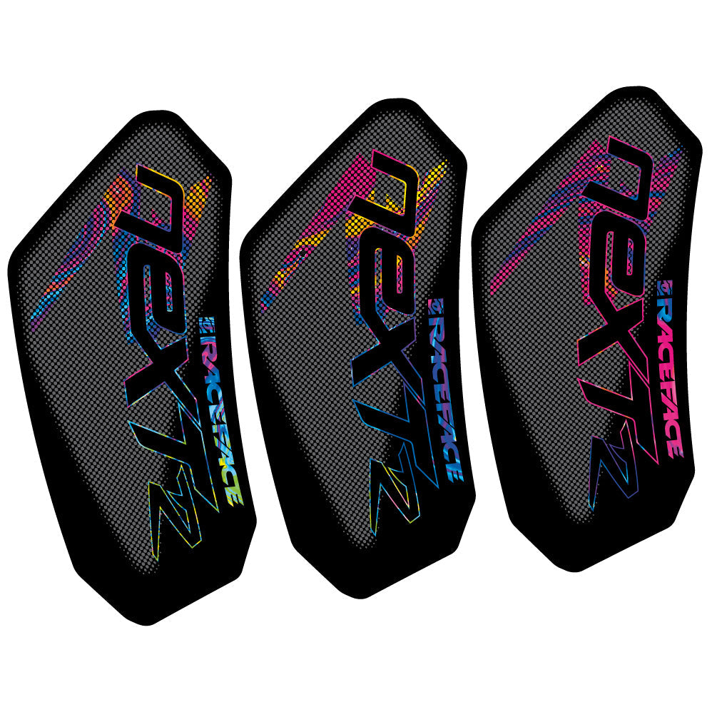 Stickers RaceFace Next R compatibles Autocollants pédalier