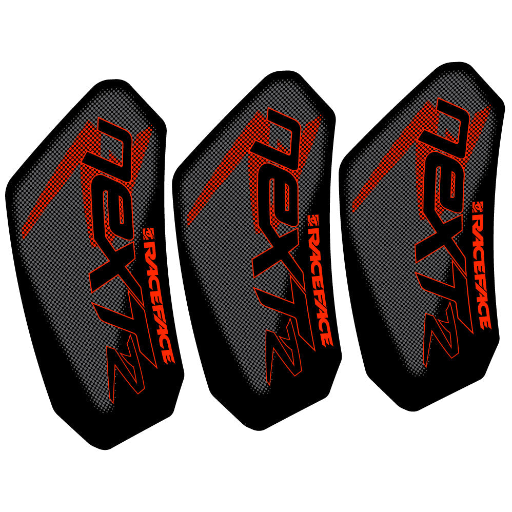 Stickers RaceFace Next R compatibles Autocollants pédalier