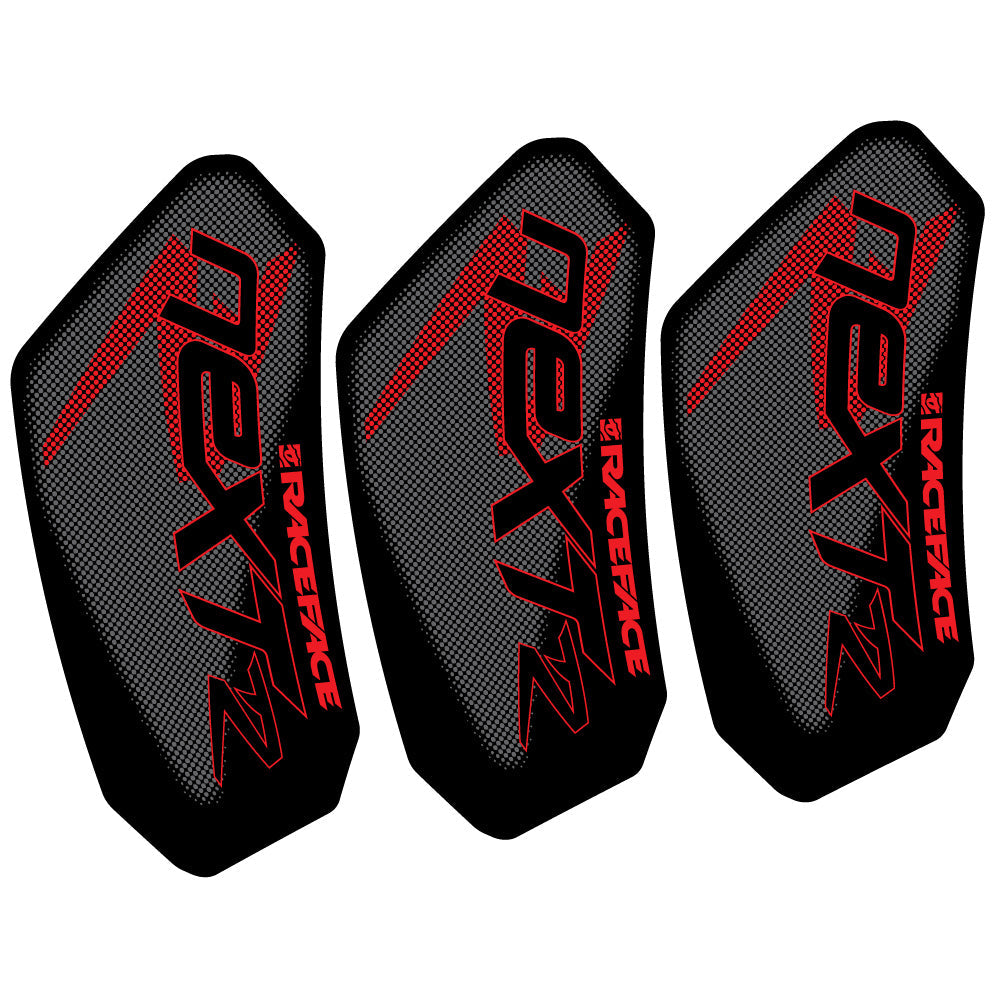Stickers RaceFace Next R compatibles Autocollants pédalier