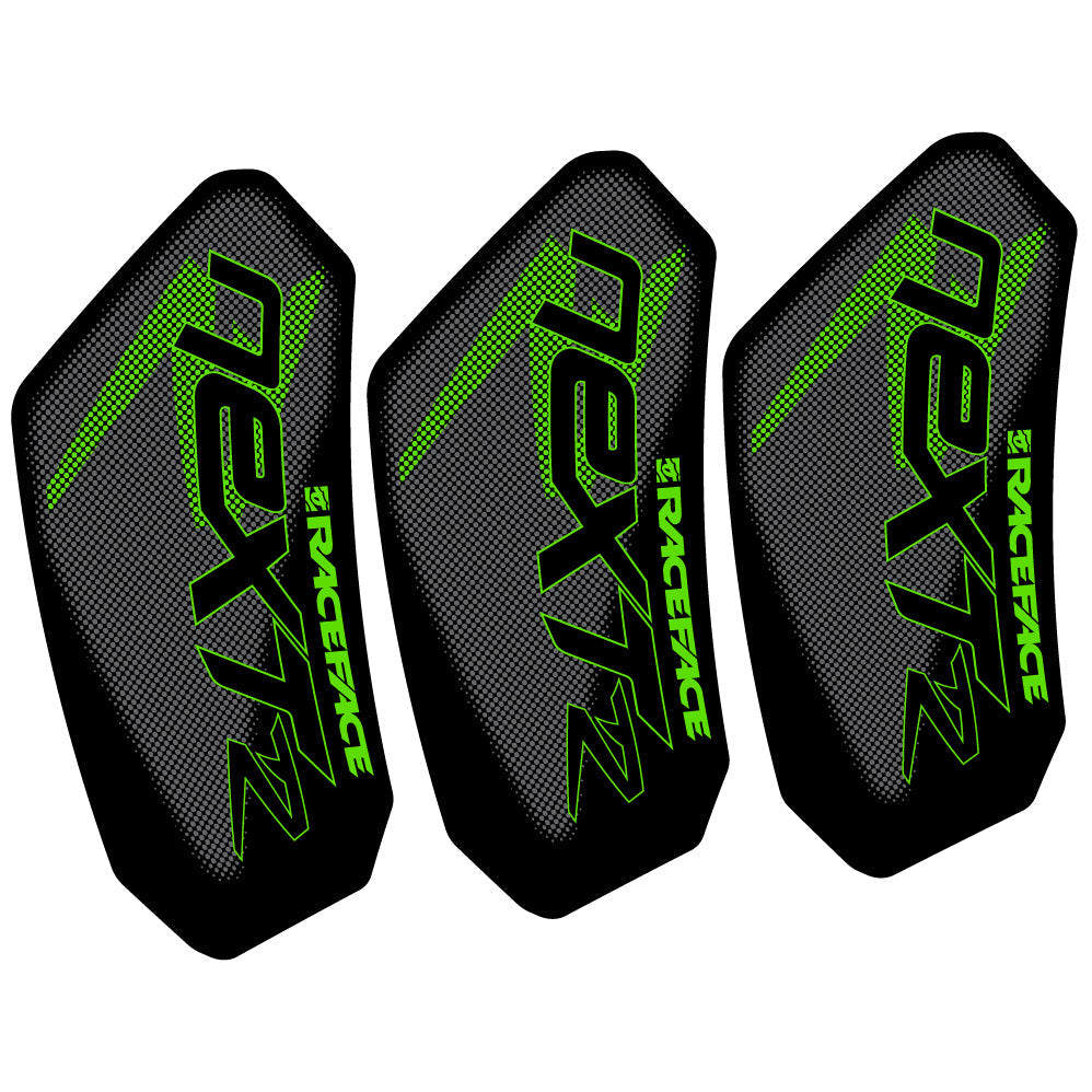 Stickers RaceFace Next R compatibles Autocollants pédalier