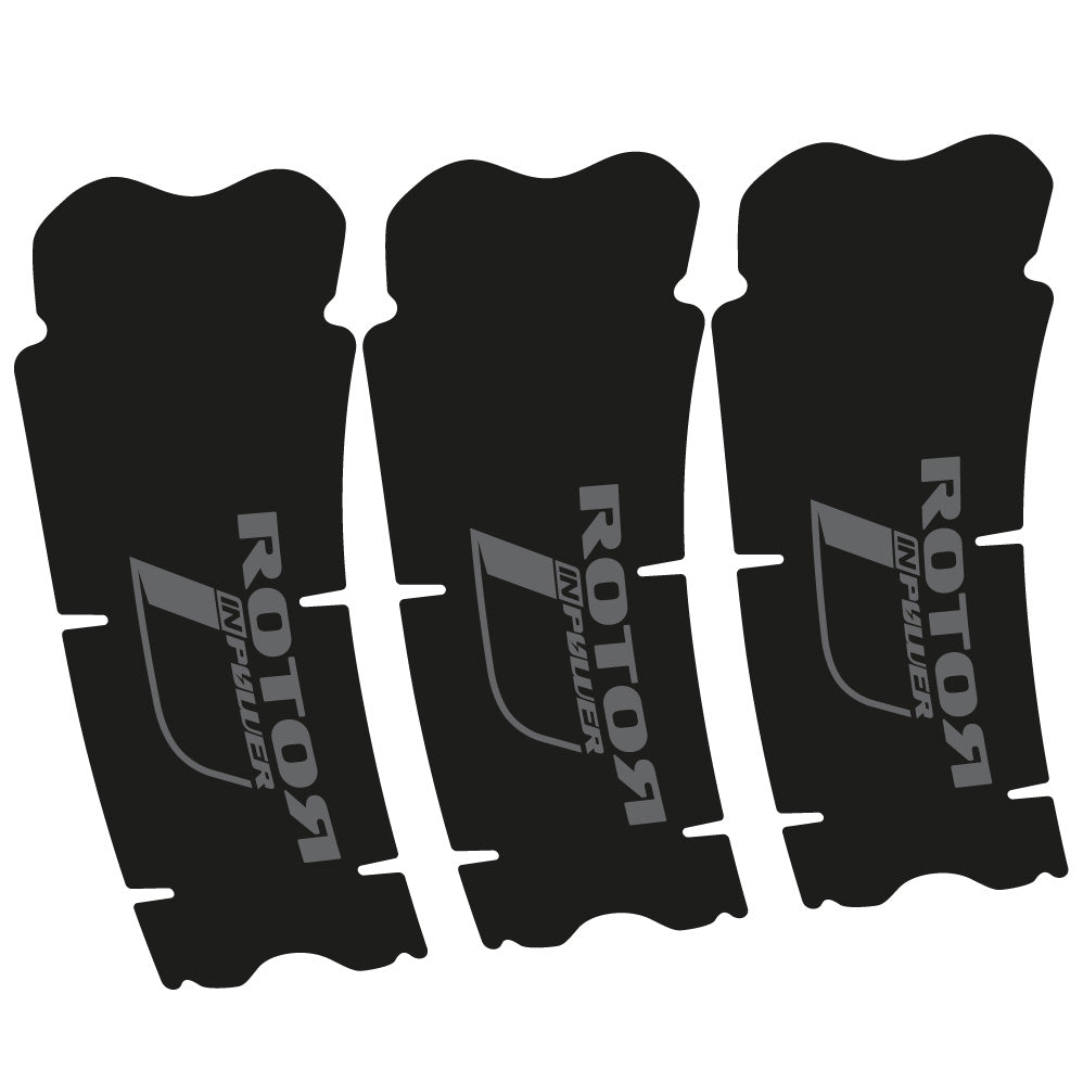 Stickers Rotor InPower compatibles Autocollants pédalier