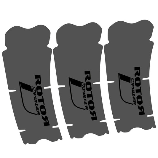 Stickers Rotor InPower compatibles - Autocollants pédalier vélo