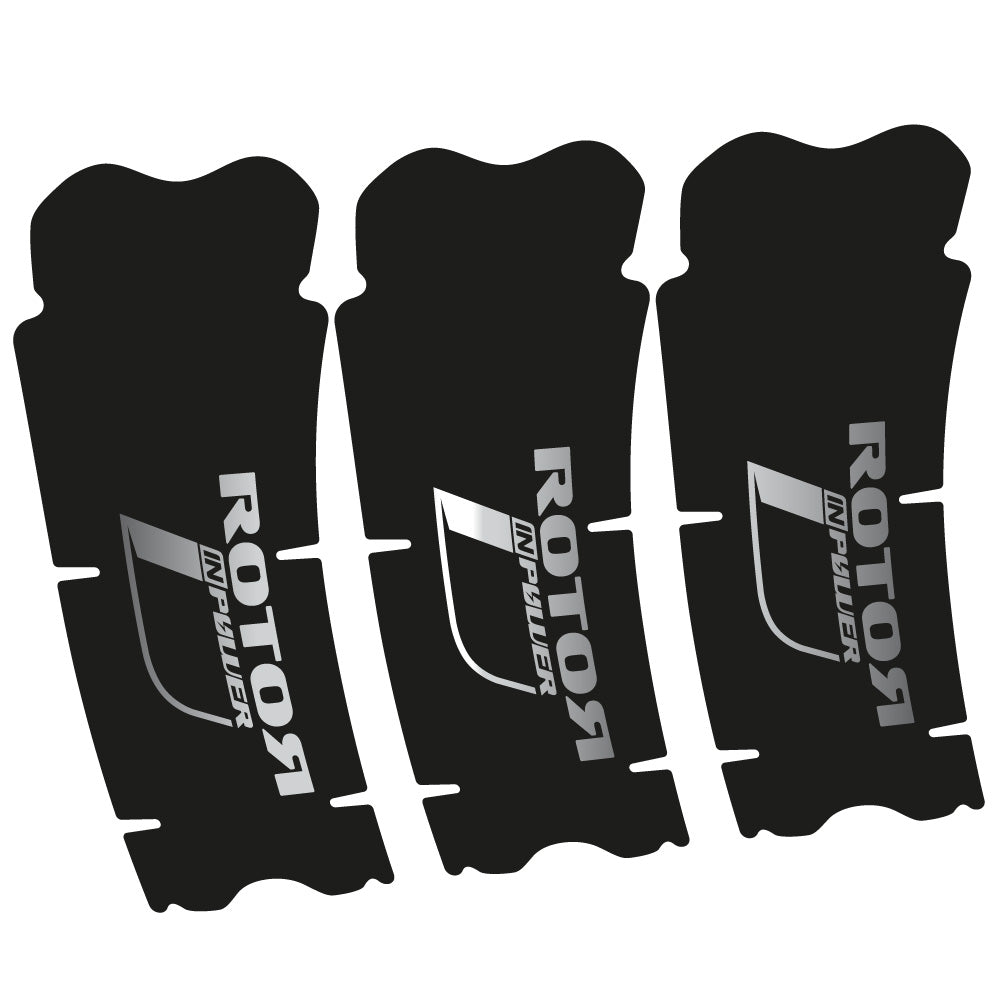 Stickers Rotor InPower compatibles Autocollants pédalier