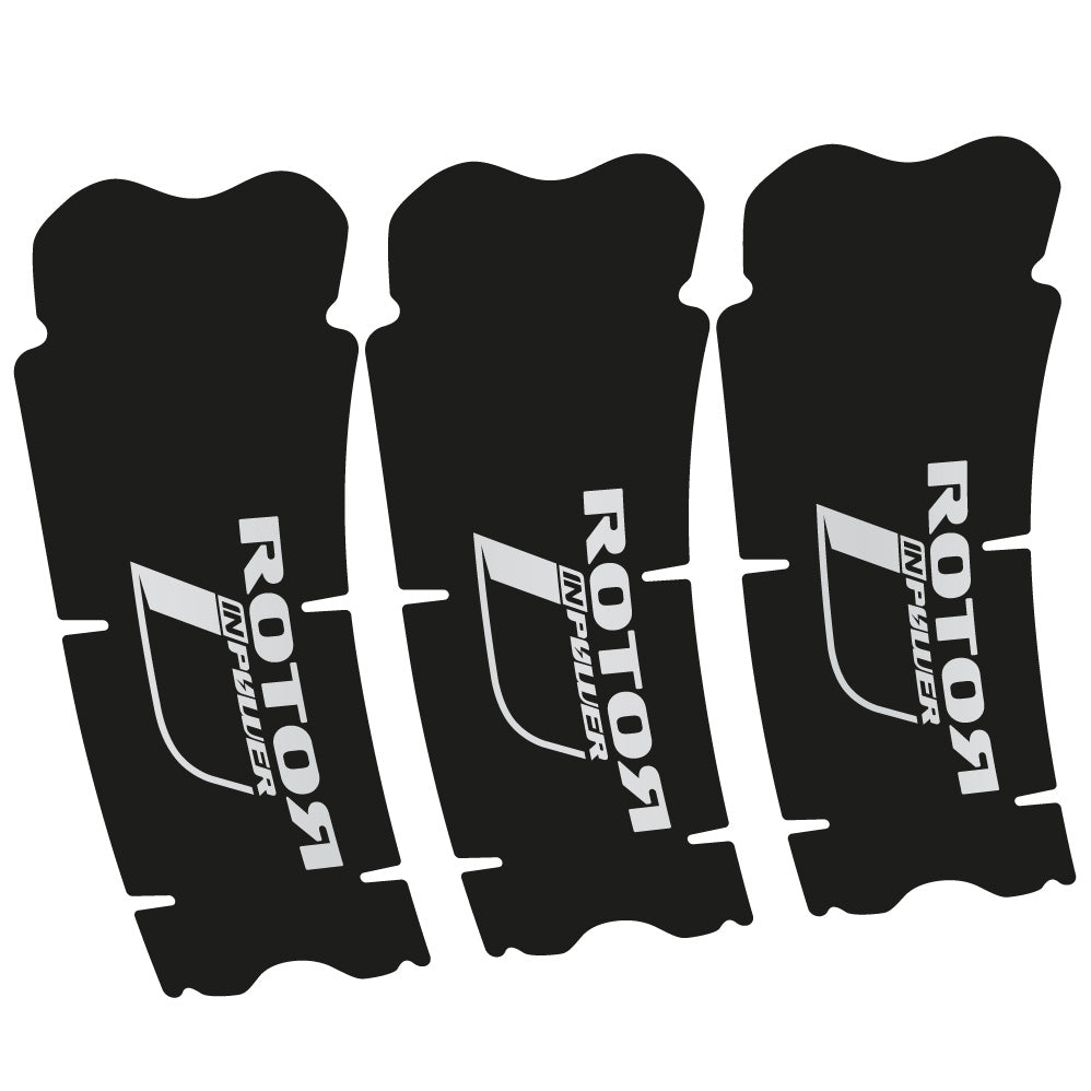 Stickers Rotor InPower compatibles Autocollants pédalier