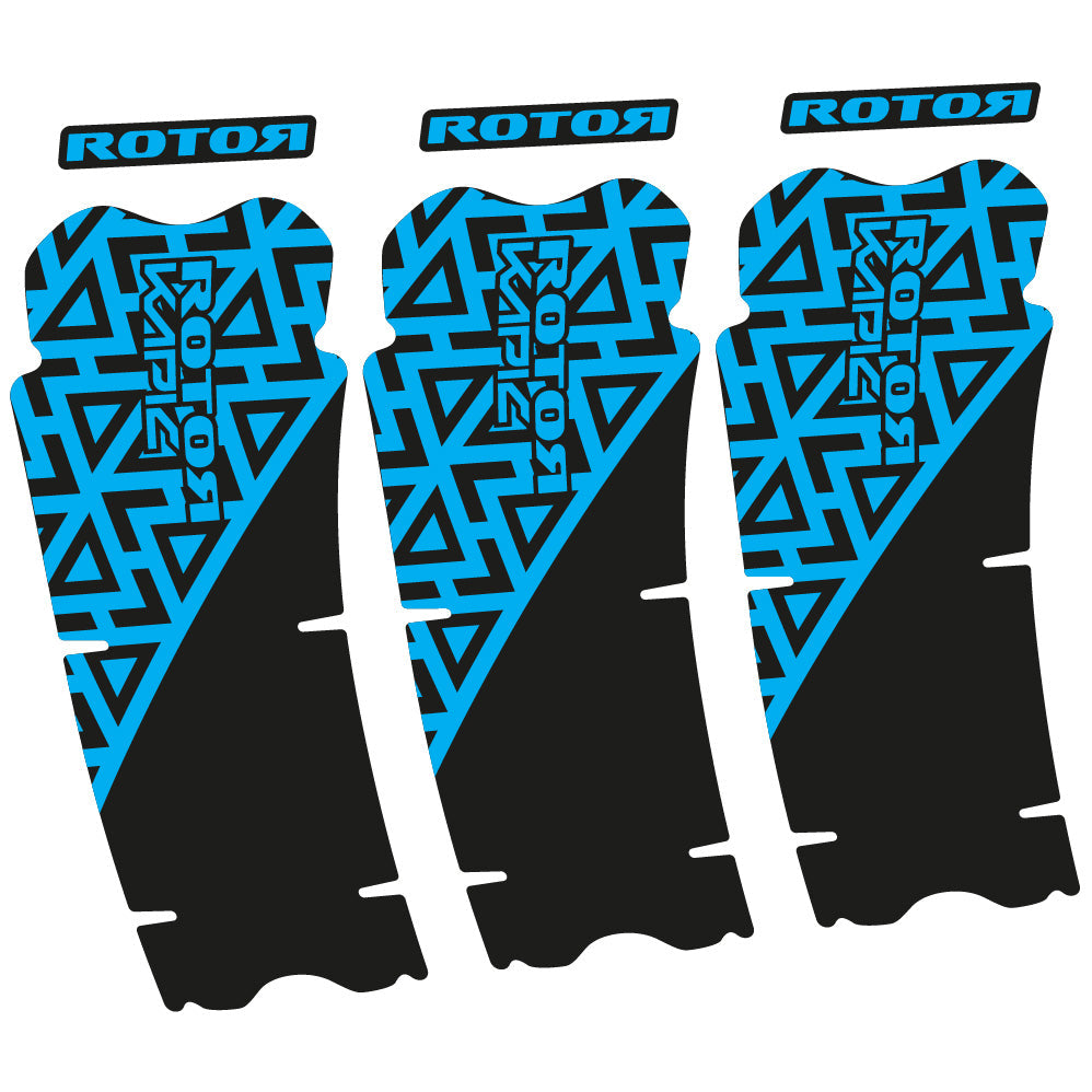 Stickers Rotor Kapic compatibles Autocollants pédalier