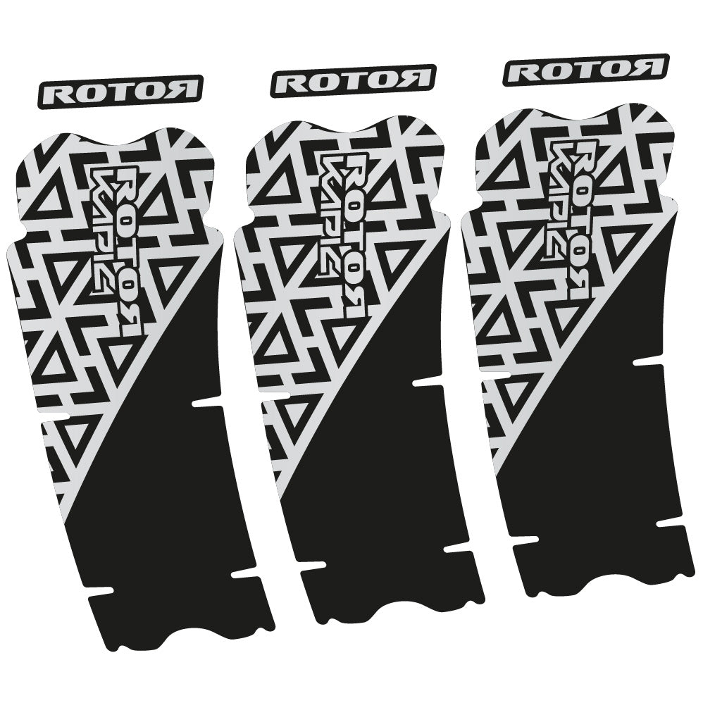Stickers Rotor Kapic compatibles Autocollants pédalier