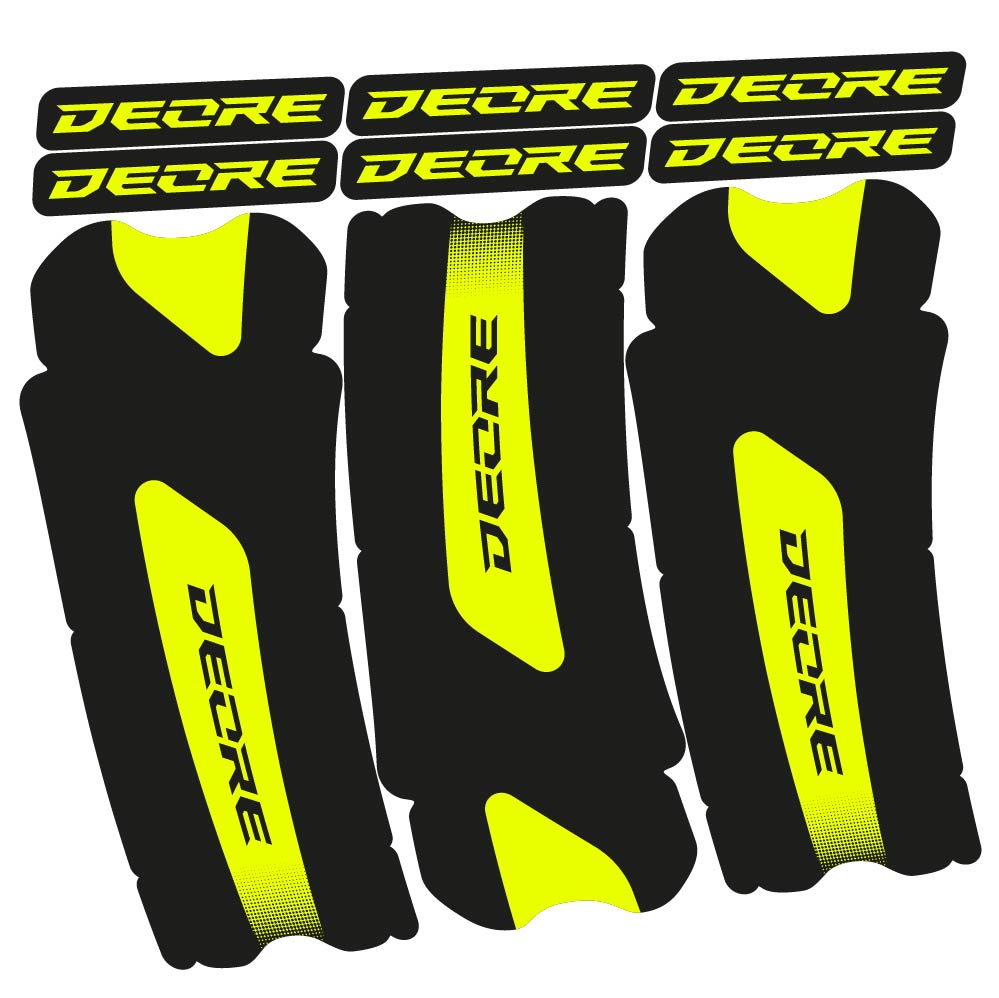 Stickers Shimano Deore compatibles Autocollants pédalier