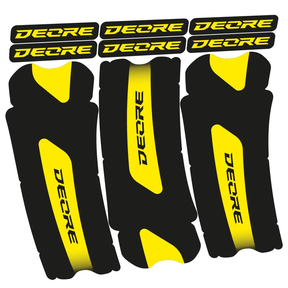 Stickers Shimano Deore compatibles Autocollants pédalier
