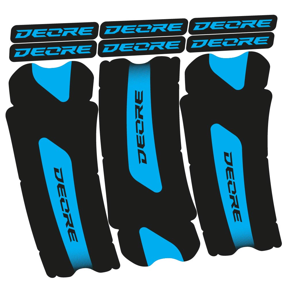 Stickers Shimano Deore compatibles Autocollants pédalier