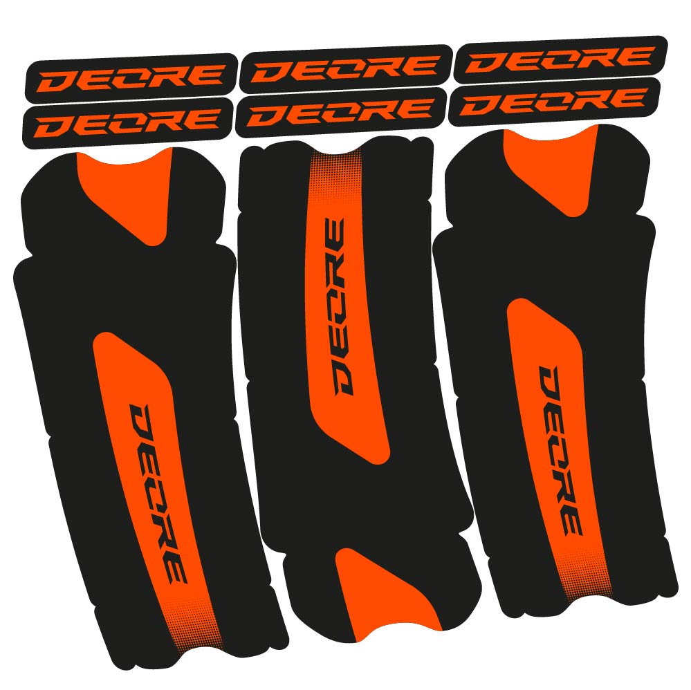 Stickers Shimano Deore compatibles Autocollants pédalier