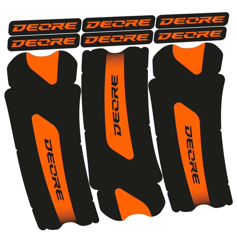Stickers Shimano Deore compatibles Autocollants pédalier