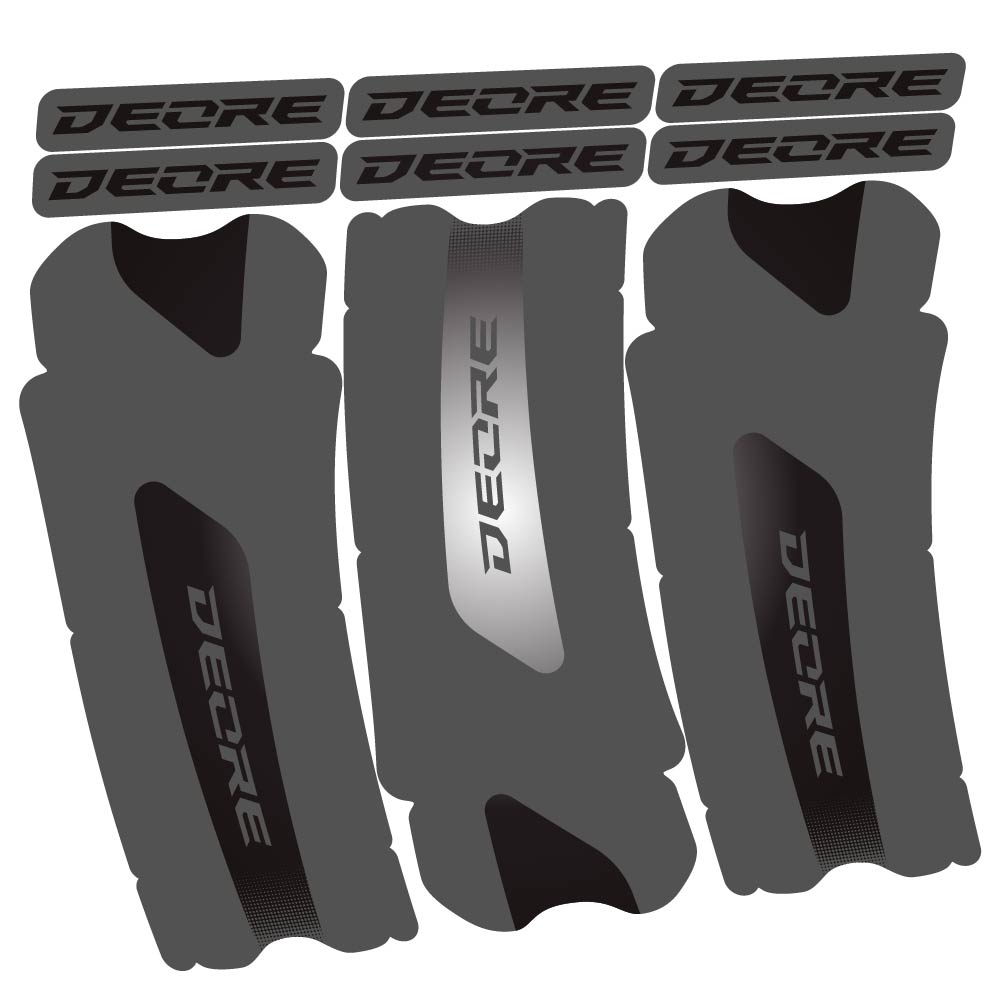 Stickers Shimano Deore compatibles - Autocollants pédalier vélo