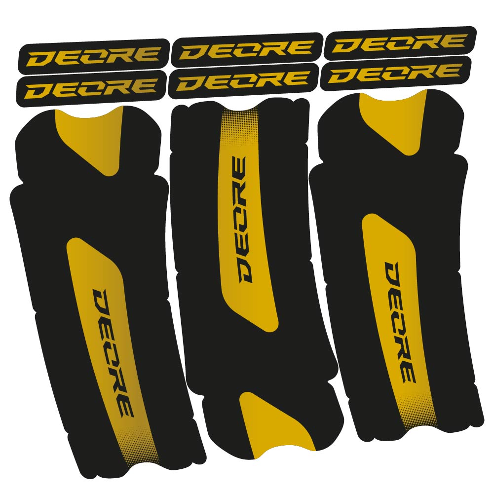 Stickers Shimano Deore compatibles Autocollants pédalier