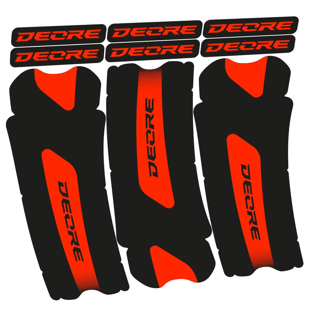 Stickers Shimano Deore compatibles - Autocollants pédalier vélo