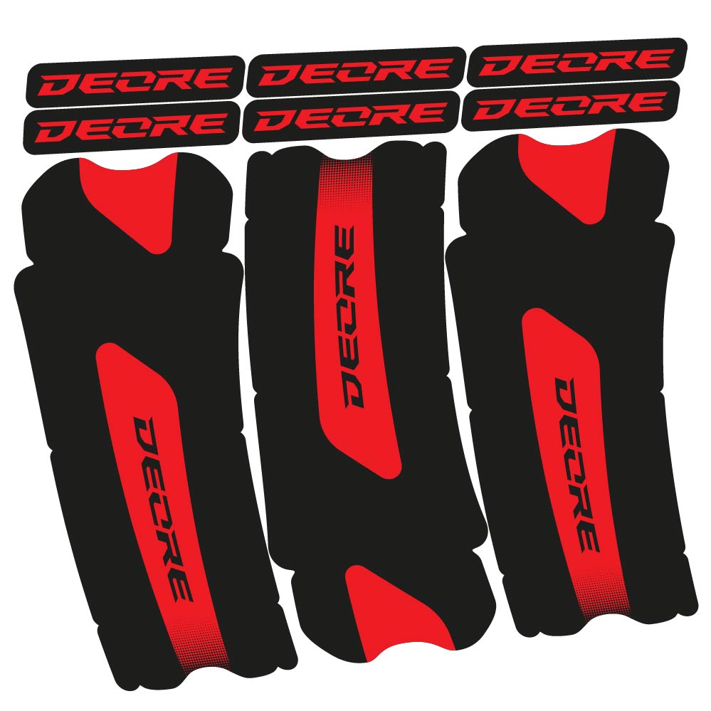 Stickers Shimano Deore compatibles Autocollants pédalier