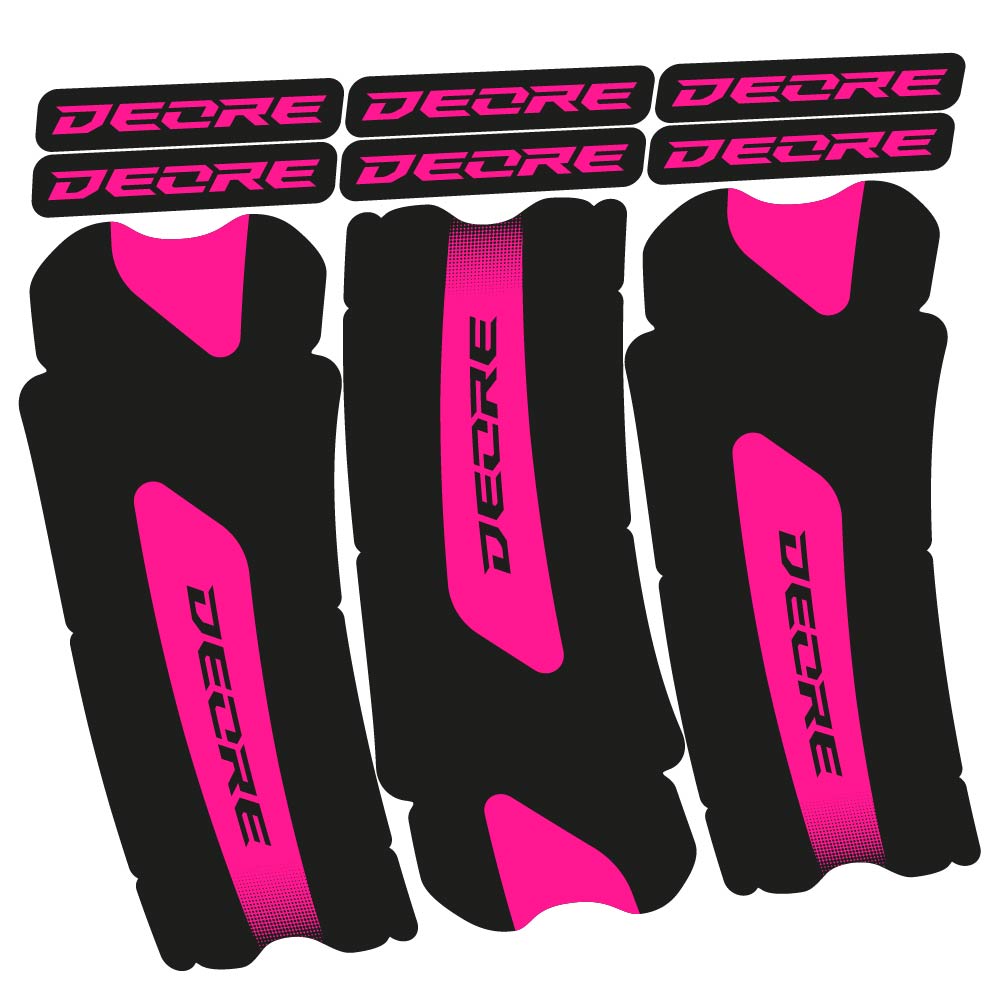 Stickers Shimano Deore compatibles - Autocollants pédalier vélo