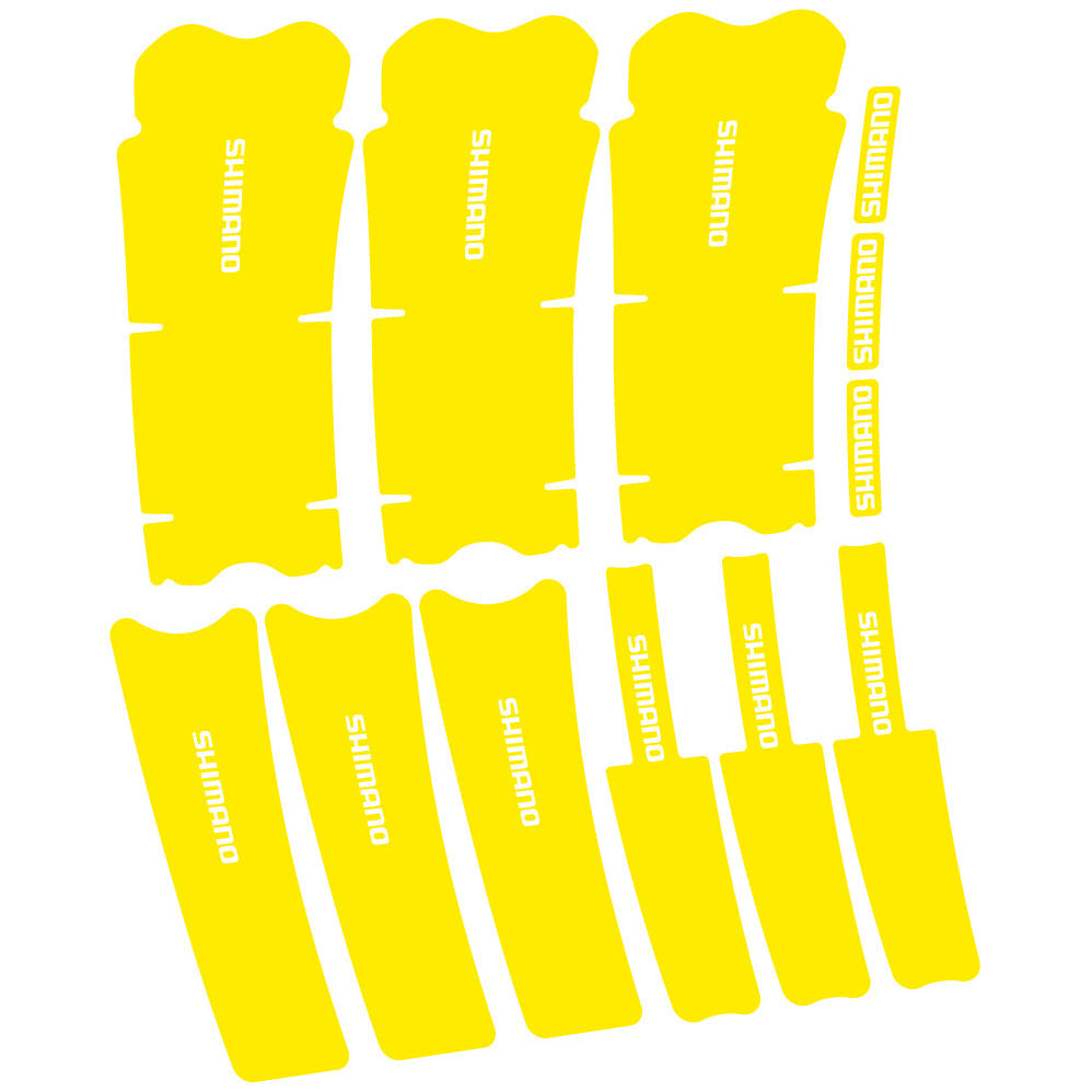 Stickers Shimano Deore FC-MT510-1 compatibles - Autocollants pédalier vélo
