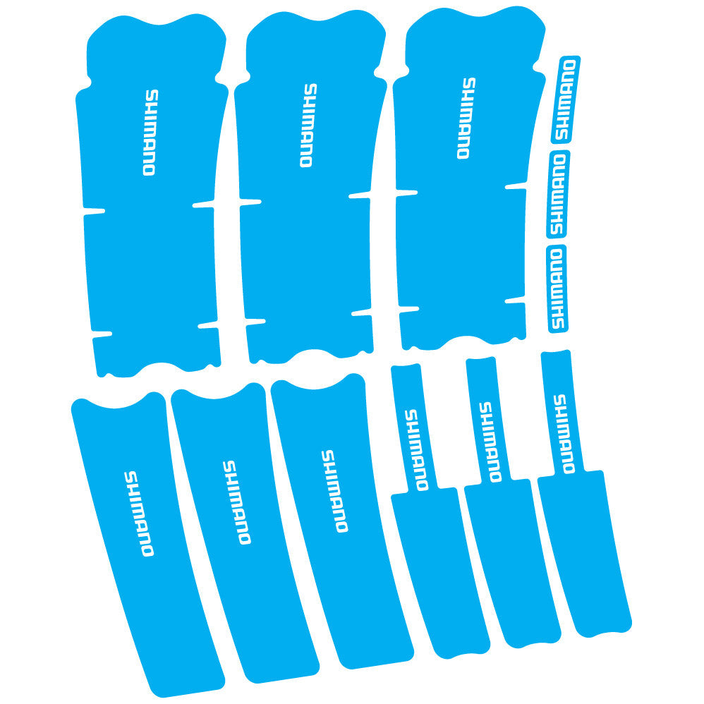 Stickers Shimano Deore FC-MT510-1 compatibles - Autocollants pédalier vélo