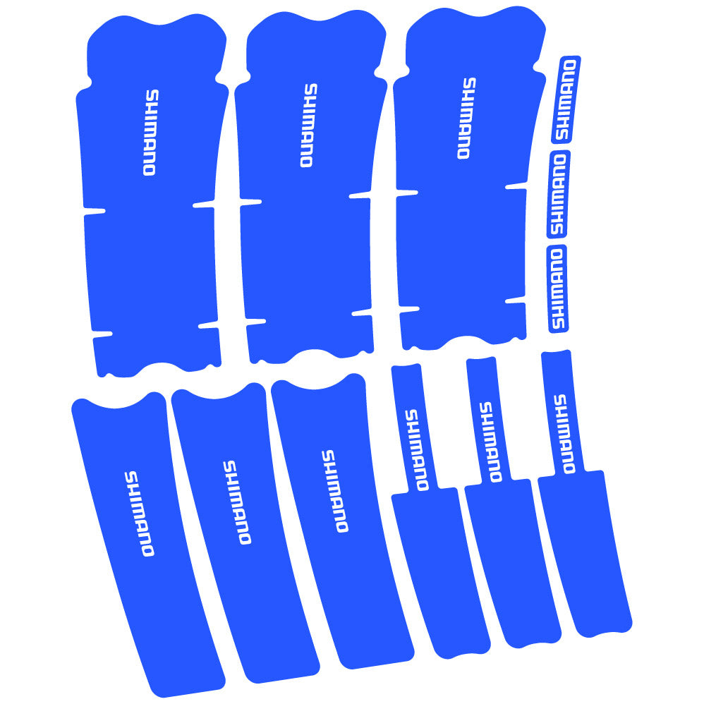 Stickers Shimano Deore FCMT5101 compatibles Autocollants pédalier