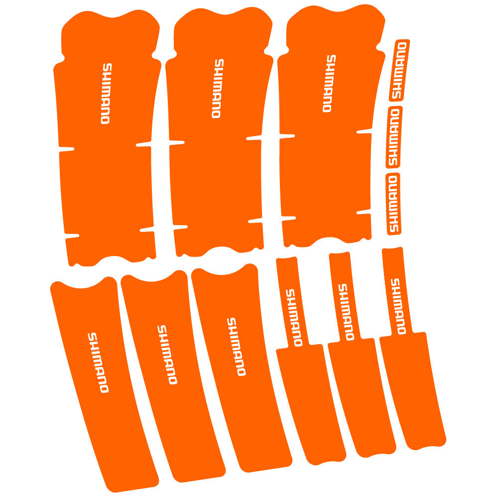 Stickers Shimano Deore FCMT5101 compatibles Autocollants pédalier