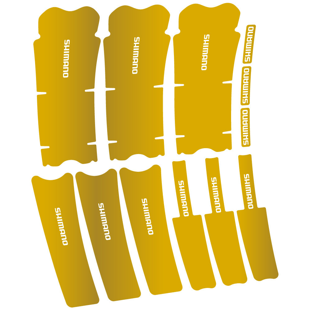 Stickers Shimano Deore FCMT5101 compatibles Autocollants pédalier