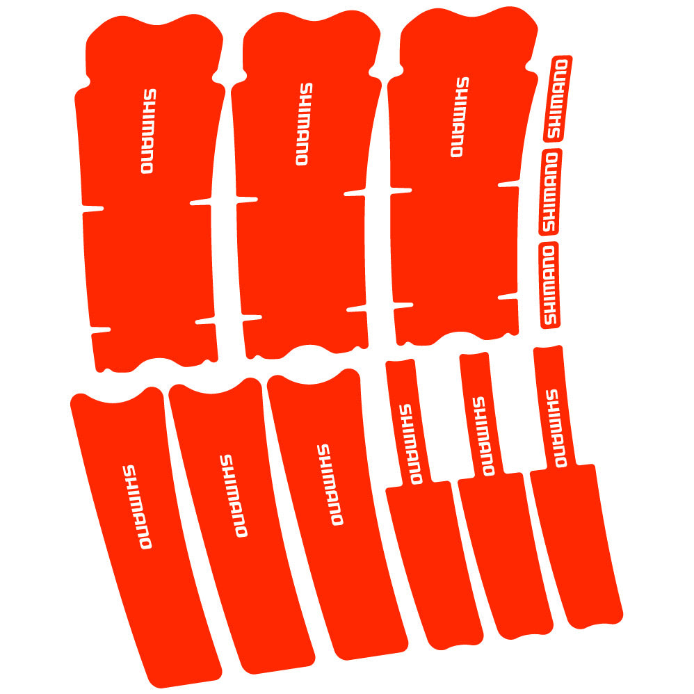 Stickers Shimano Deore FCMT5101 compatibles Autocollants pédalier