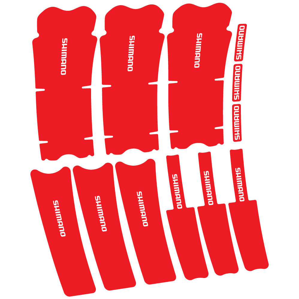 Stickers Shimano Deore FC-MT510-1 compatibles - Autocollants pédalier vélo