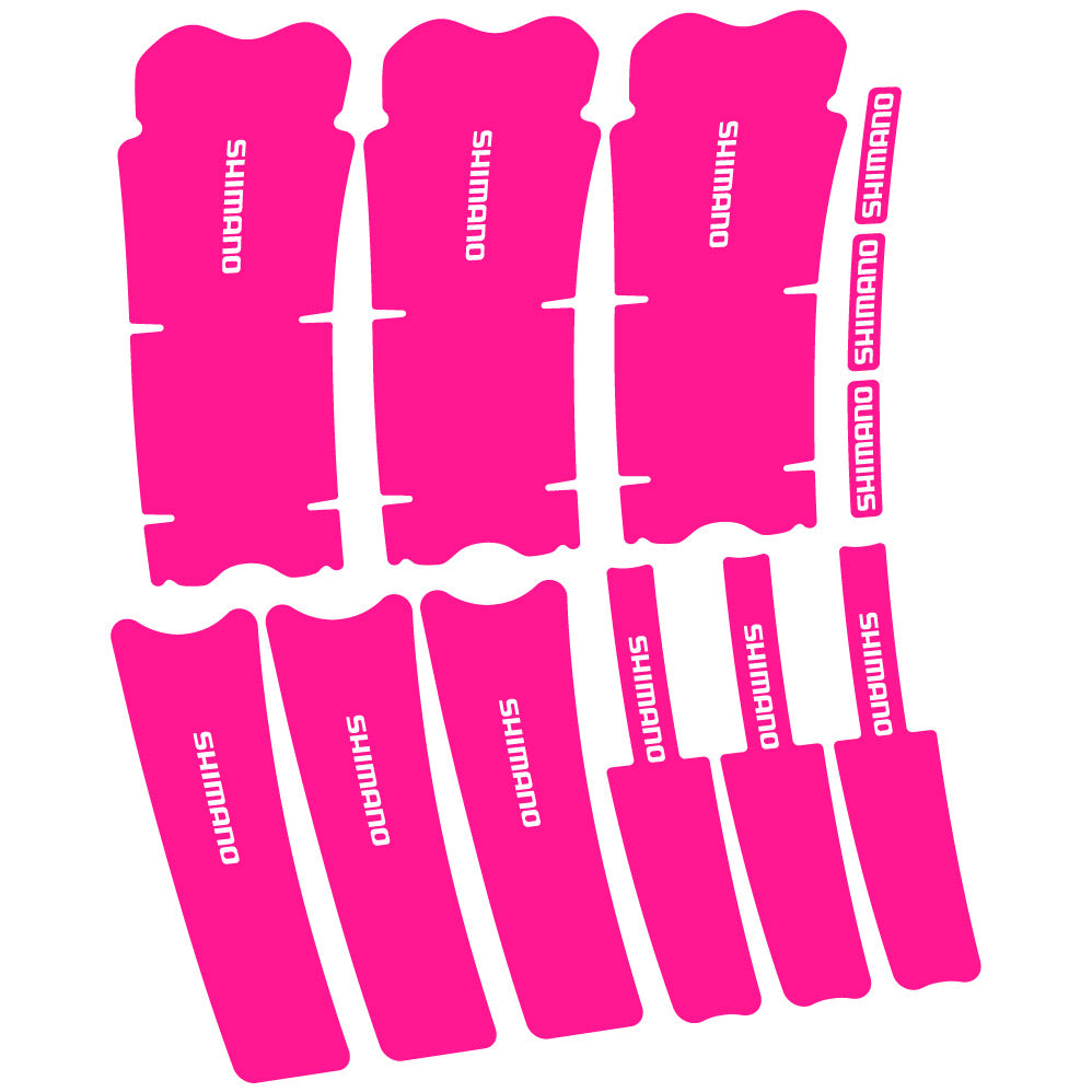 Stickers Shimano Deore FCMT5101 compatibles Autocollants pédalier