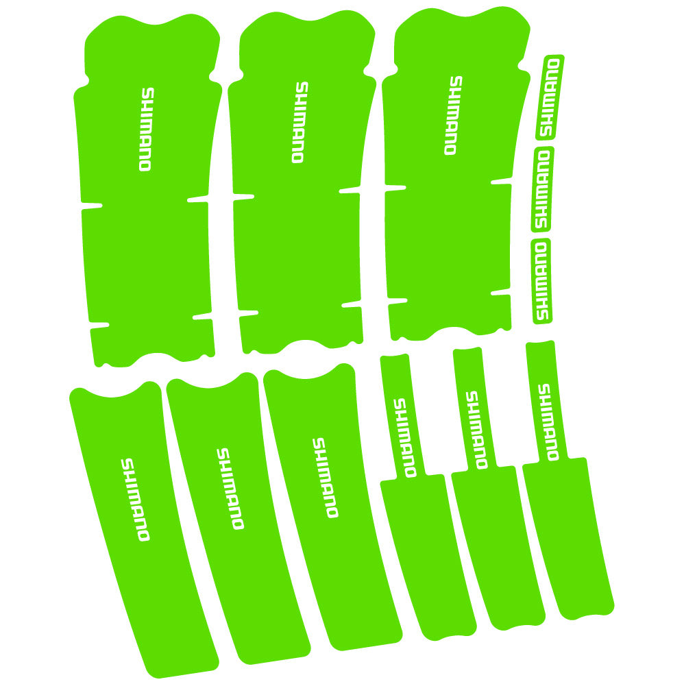 Stickers Shimano Deore FCMT5101 compatibles Autocollants pédalier