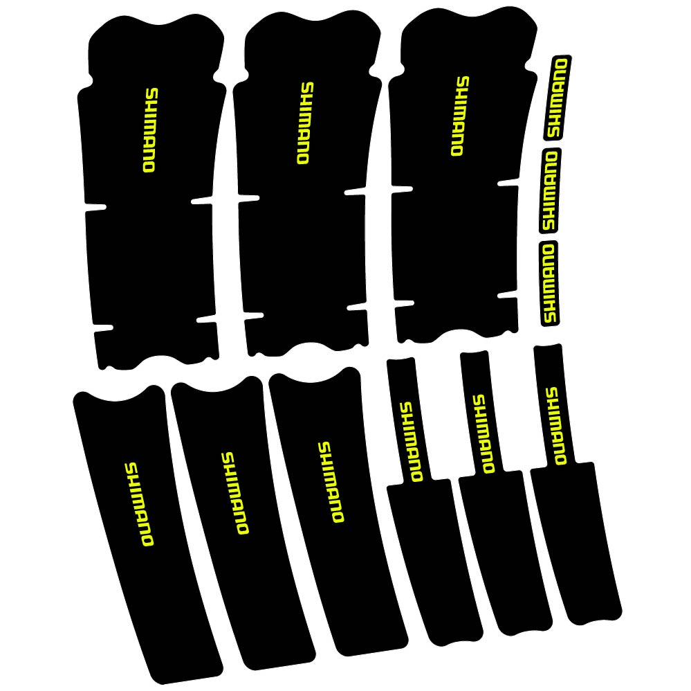 Stickers Shimano Deore FC-MT510-1 compatibles - Autocollants pédalier vélo