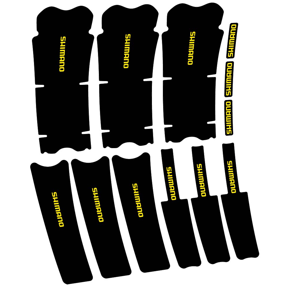 Stickers Shimano Deore FCMT5101 compatibles Autocollants pédalier