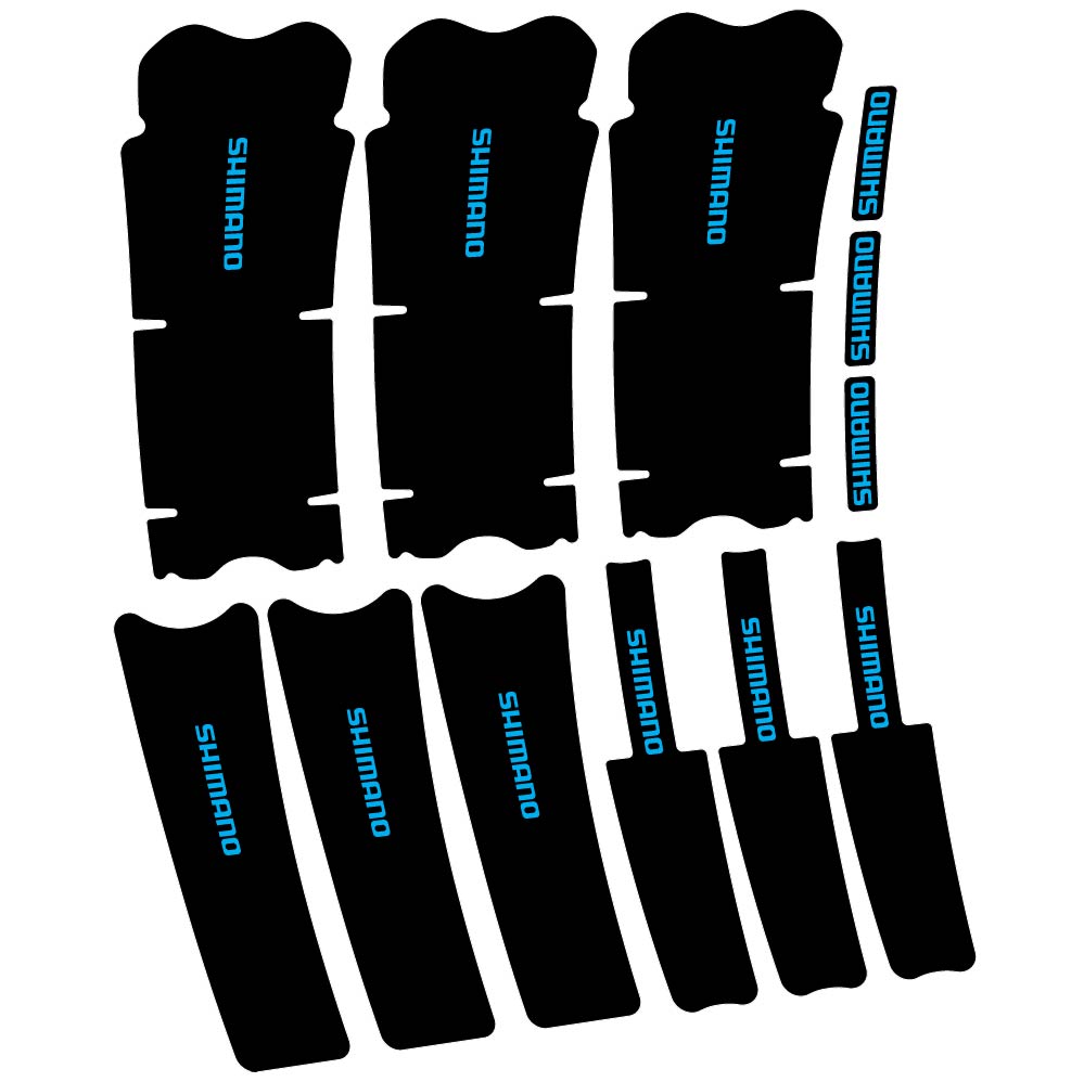 Stickers Shimano Deore FC-MT510-1 compatibles - Autocollants pédalier vélo