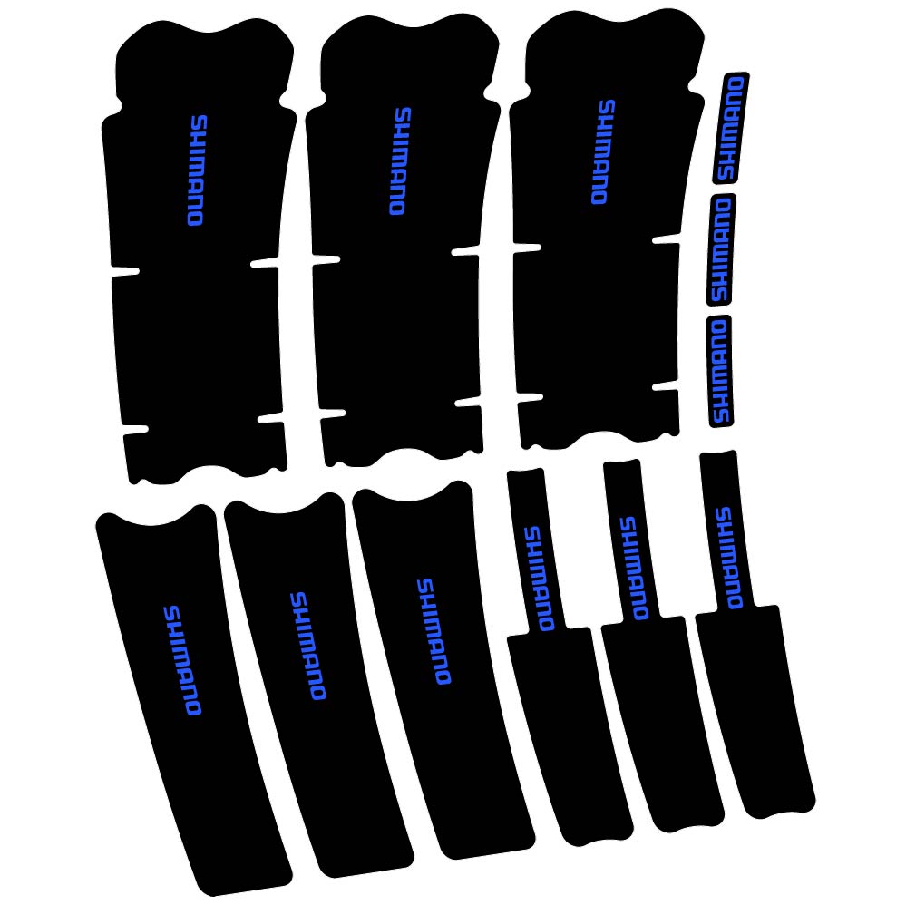 Stickers Shimano Deore FC-MT510-1 compatibles - Autocollants pédalier vélo