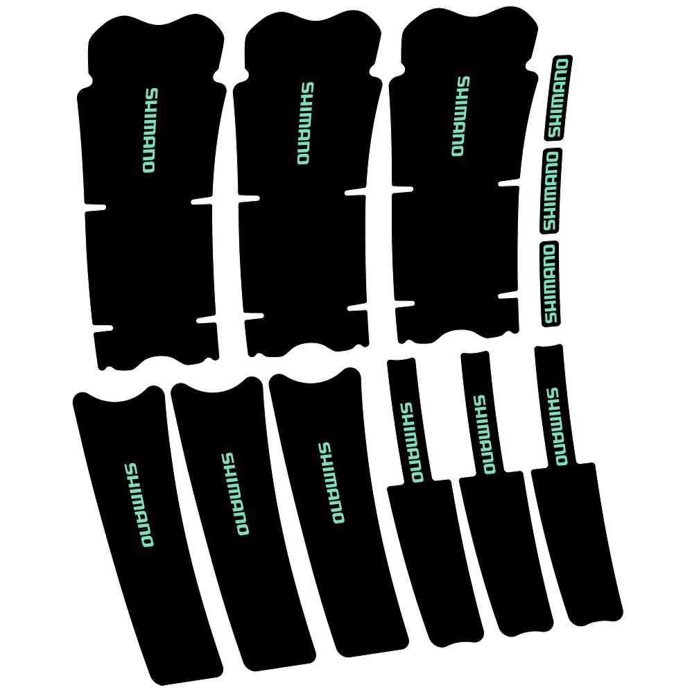 Stickers Shimano Deore FCMT5101 compatibles Autocollants pédalier
