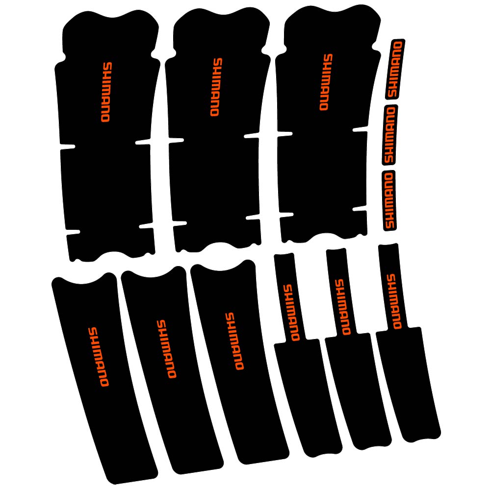 Stickers Shimano Deore FC-MT510-1 compatibles - Autocollants pédalier vélo